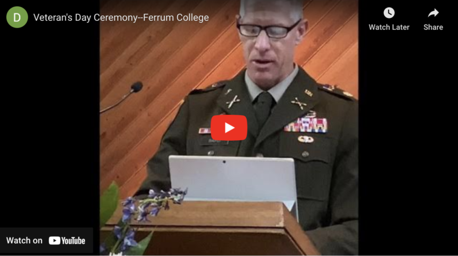 Veterans Day Observance Brings in 96 Graduate for Ceremony