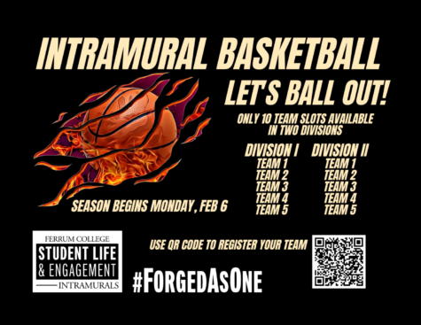 League play for IM basketball begins soon. Interested participants are encouraged to register immediatley.