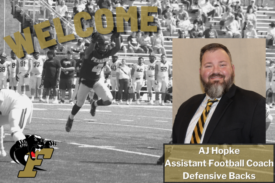 AJ Hopke was recently named Assistant Football Coach  for Defensive Backs. 