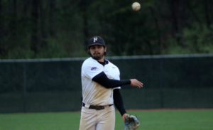 Senior Ozzie Torres hit the game-winning run in the nightcap.