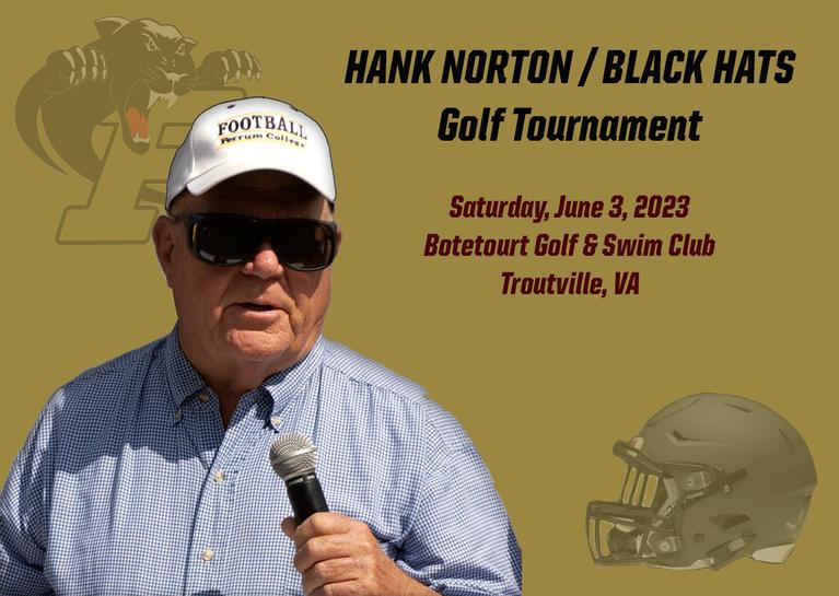 Hank Norton, above, served as both football coach and athletic director. He won four national championships with the Panthers and passed in 2019.