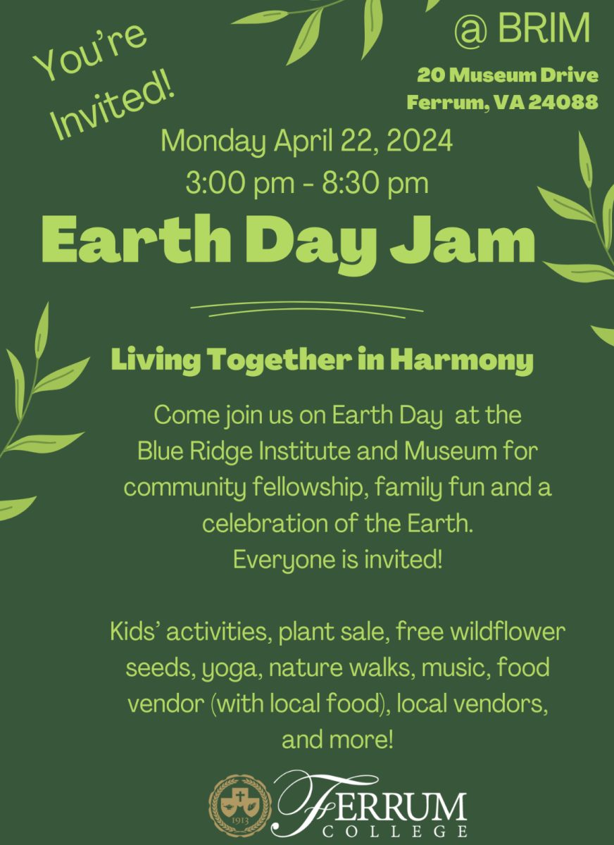 Earth Day Jam hosted at the BRIM from 3:00-8:30 p.m.
