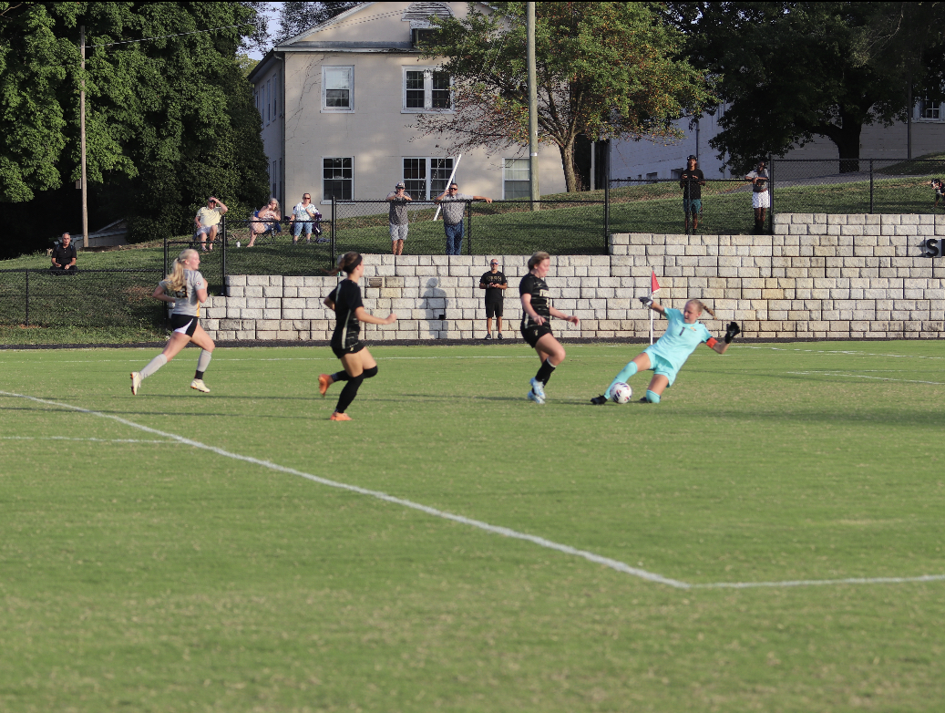 Ashlynn Mitcham, senior scores twice in season opening win against Mary Baldwin.