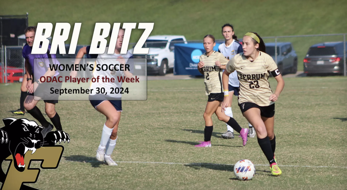 Senior Bri Bitz scored her second hat trick of the season and won ODAC Women's Soccer Player of the Week.