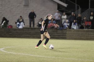 Senior Bri Bitz added to her ODAC-leading goal-scoring total (19) with two goals against Roanoke.