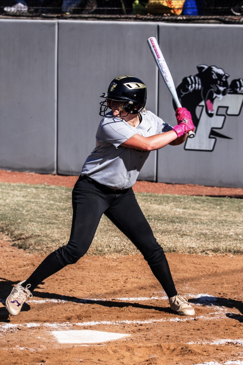 Emily Hopper, junior, leads the team in batting average and co-leads in hits through the first four games. 