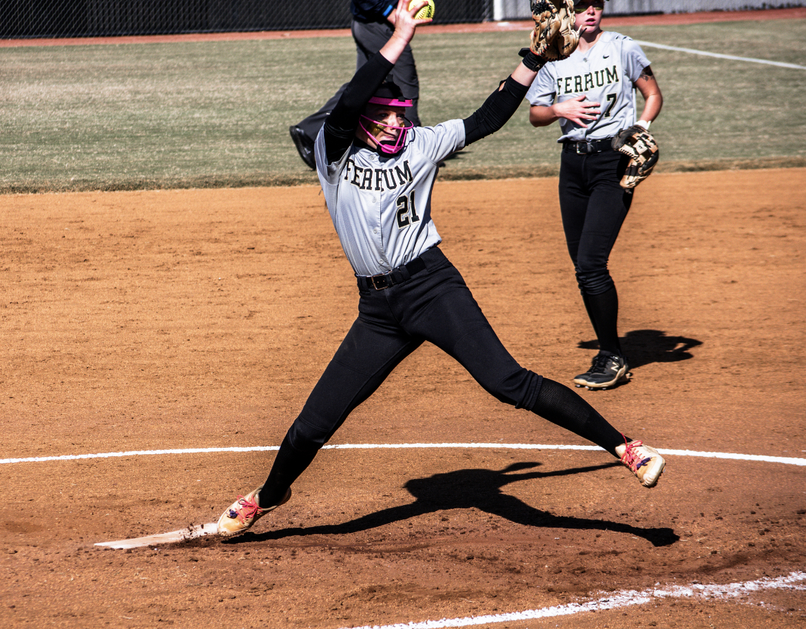 Emily Wood threw a complete game shutout with six strikeouts to help Ferrum earn its first win of the season.