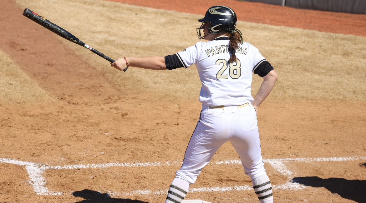 First year Mirenda Shields drove in the only run in the Panthers' postseason run.