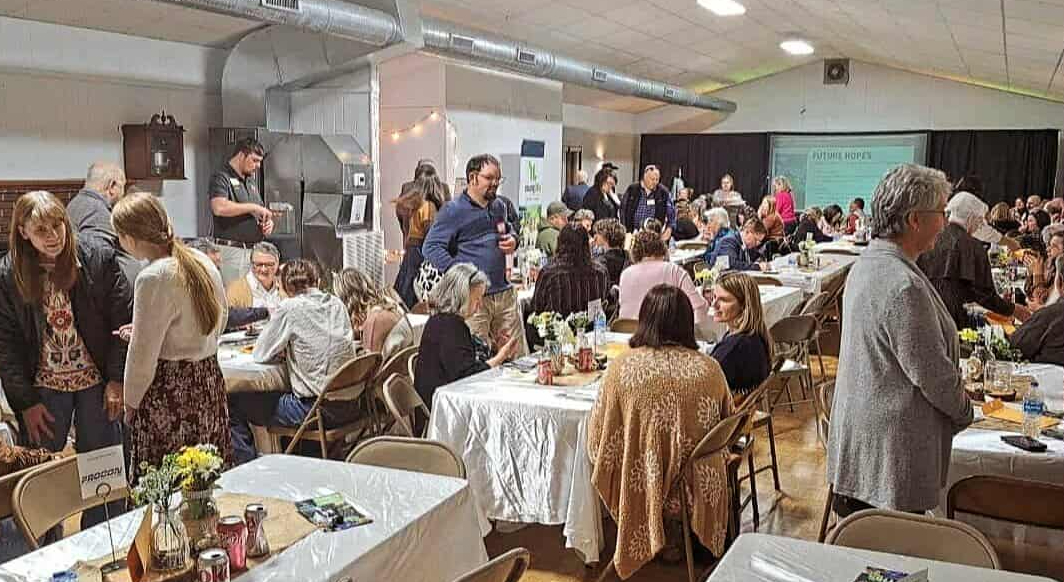 Young Life participants gather at Willow Cree Country Club for a night of festivities.