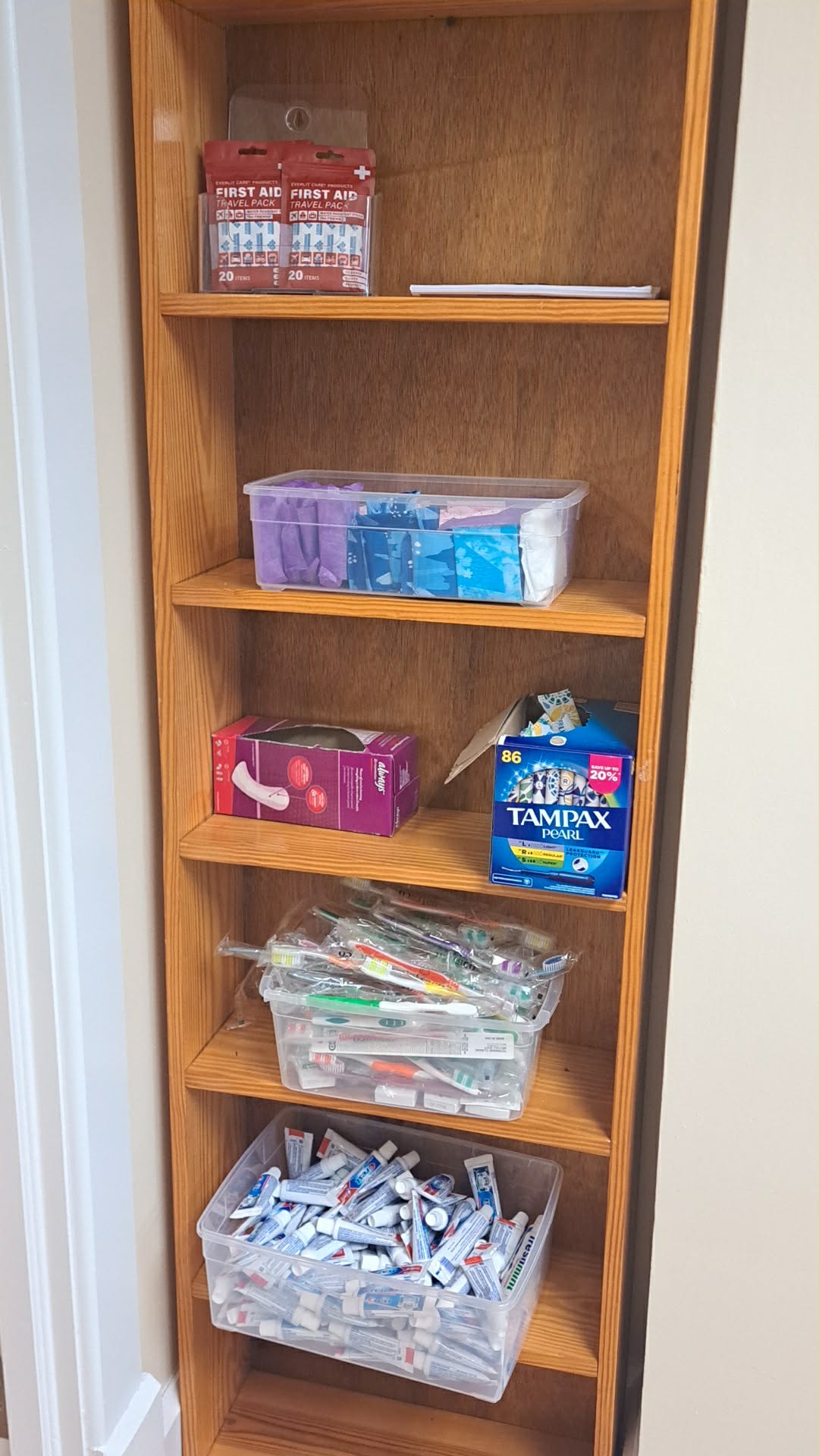 Food Pantry Restocked