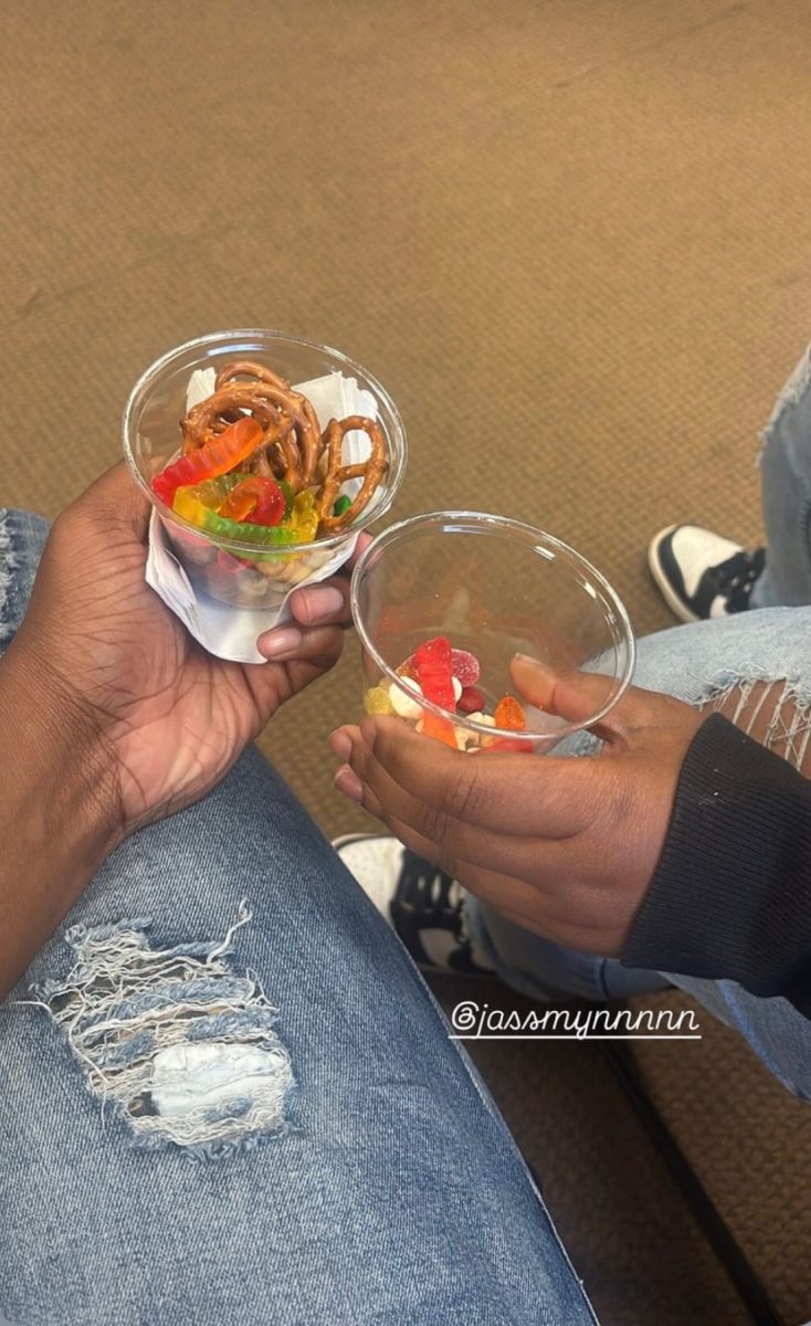 Joyner Snaps a Picture of His Treat to Post on Instagram