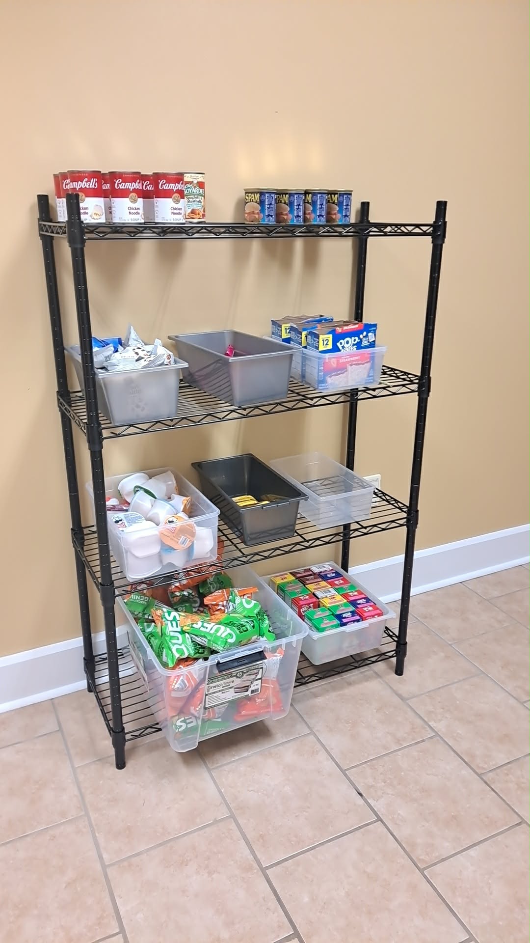 Food Pantry Restocked